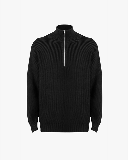 CORE QUARTER ZIP SWEATER